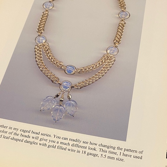 Elegant Wirecraft Jewelry how to craft book by Esther Lee vintage - Picture 6 of 16